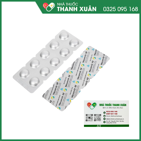 Meyervir AF điều trị viêm gan siêu vi B mạn tính